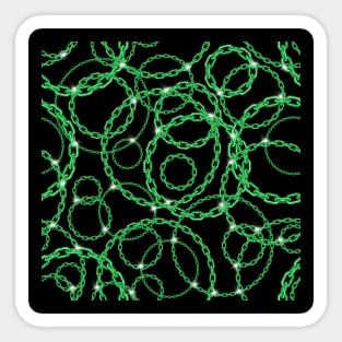 Green Chains Sticker